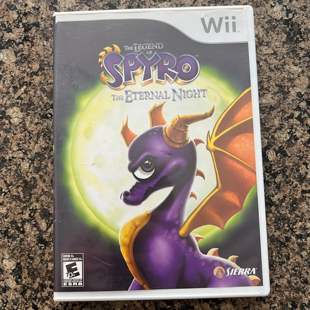 The Legend of Spyro: The Eternal Night - Nintendo Wii Game